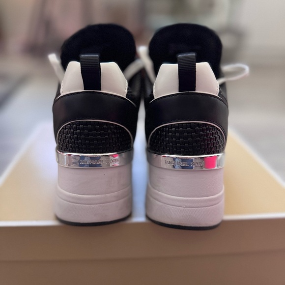 Michael Kors Georgie Low Top Wedge Sneakers - Picture 3 of 7